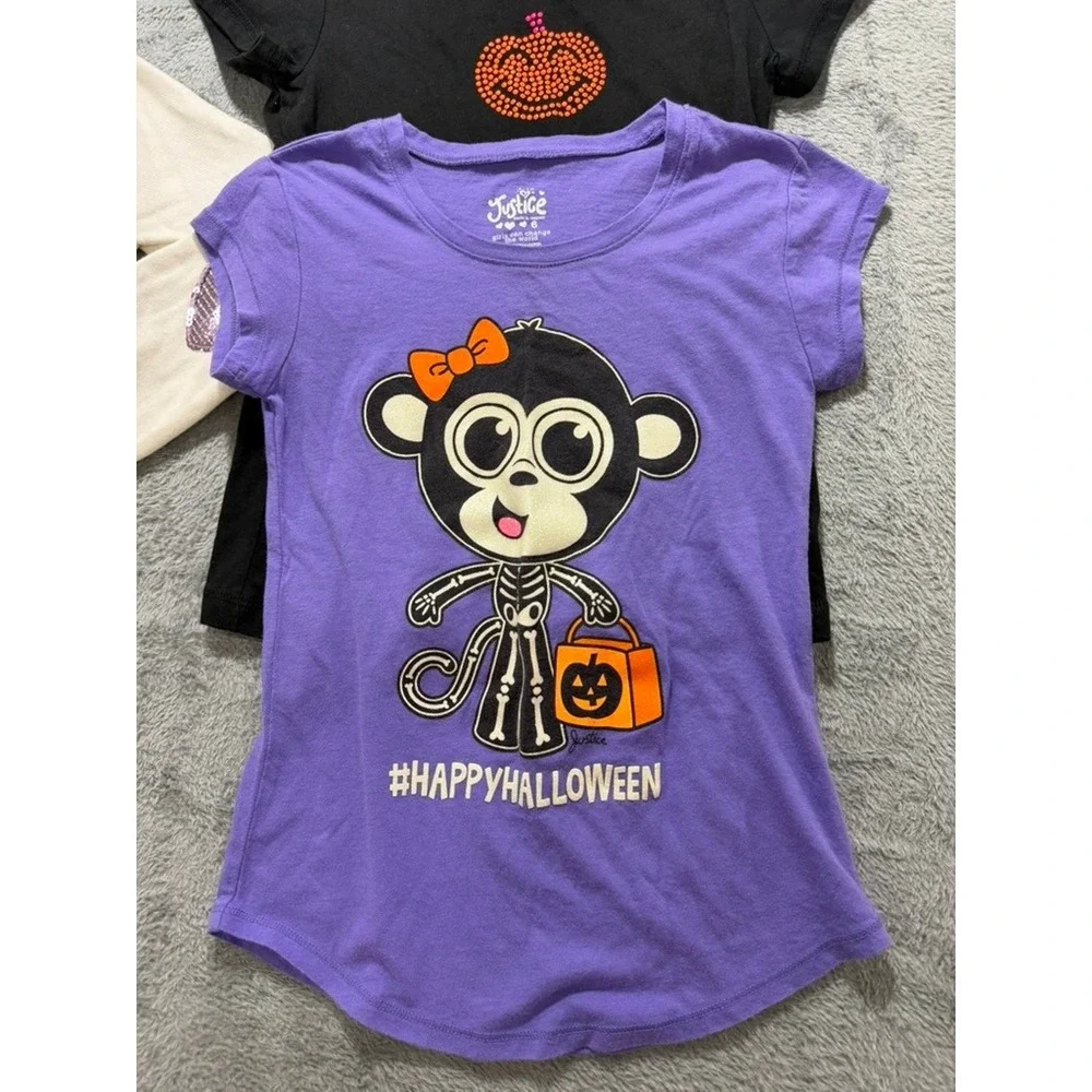 Girls‎ Clothing Bundle Disney Minnie Justice Halloween St Patricks Day Size 6-8